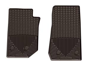 WeatherTech 2014-2016 Jeep Wrangler Unlimited Front Rubber Mats - Cocoa | W321CO - Image 1