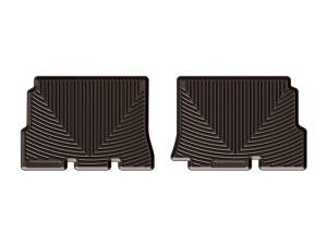 WeatherTech 2014-2016 Jeep Wrangler Rear Rubber Mats - Black | W322CO - Image 1
