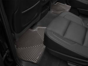 WeatherTech 2015+ Cadillac Escalade 2nd Row Rear Rubber Mats - Cocoa | W324CO