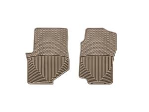 WeatherTech 02-04 Oldsmobile Bravada (4 door) Front Rubber Mats - Tan | W32TN