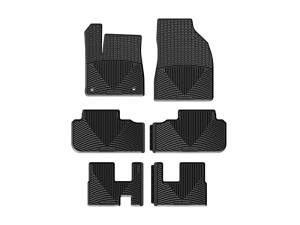 WeatherTech - Floor Mat Set FloorMat WeatherTech 14+ Toyota Highlander Front, Rear, Middle Rubber Mats- Black | W333-W334-W335 - Image 5