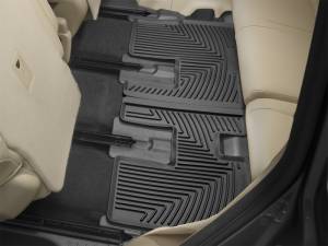 WeatherTech - WeatherTech 2014+ Toyota Highlander 3rd Row Rear Rubber Mats - Black | W335 - Image 6