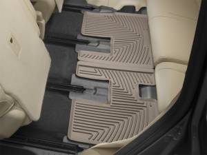 WeatherTech - WeatherTech 2014-2019 Toyota Highlander Rear Rubber Mats - Tan | W335TN - Image 5