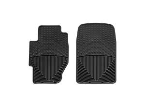 WeatherTech 03 Honda Civic Hybrid Front Rubber Mats - Black | W34