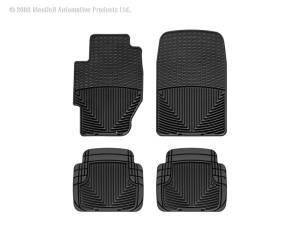 WeatherTech - Floor Mat Set FloorMat WeatherTech 02-05 Honda Civic Si Front and Rear Rubber Mats - Black | W34-W50 - Image 6