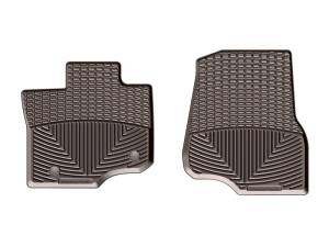 WeatherTech 2015+ Ford F-150 Front Rubber Mats - Cocoa | W345CO