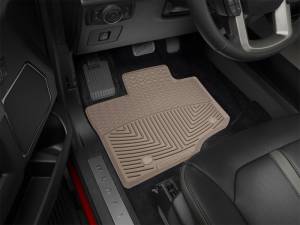 WeatherTech - WeatherTech 2015+ Ford F-150 SuperCrew/SuperCab Front Rubber Mats - Tan | W345TN - Image 5