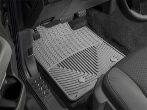 WeatherTech - Floor Mat Set FloorMat WeatherTech 01-07 Mercedes-Benz C-Class Front and Rear Rubber Mats - Grey | W35GR-W20GR - Image 3
