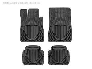 WeatherTech - Floor Mat Set FloorMat WeatherTech 05-10 Acura RL Front and Rear Rubber Mats - Black | W36-W50 - Image 3