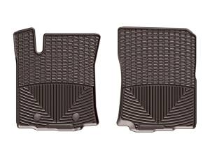 WeatherTech - WeatherTech 2016+ Toyota Tacoma Access/Double Cab (A/T Only) Front Rubber Mats - Cocoa | W377CO - Image 1