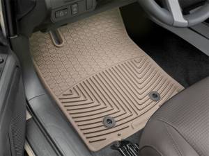 WeatherTech - WeatherTech 2016+ Toyota Tacoma Access/Double Cab (A/T Only) Front Rubber Mats - Tan | W377TN - Image 2