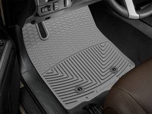WeatherTech - WeatherTech 2018+ Toyota Tacoma Front Rubber Mats - Grey | W378GR - Image 2