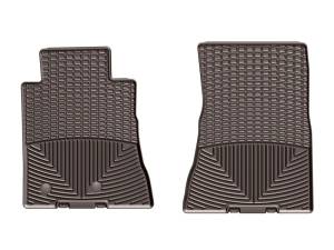 WeatherTech 2015+ Ford Mustang Shelby GT350/GT350R Front Rubber Mats - Cocoa | W379CO
