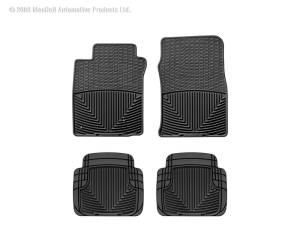WeatherTech - Floor Mat Set FloorMat WeatherTech 00-06 Lincoln LS Front and Rear Rubber Mats - Black | W39-W50 - Image 4