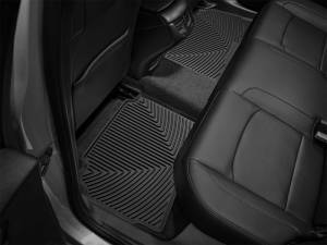 WeatherTech - WeatherTech 2016+ Chevrolet Malibu Rear Rubber Mats - Black | W398 - Image 2