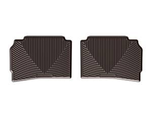 WeatherTech 2016+ Chevrolet Malibu Rear Rubber Mats - Cocoa | W398CO