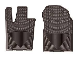 WeatherTech 2016+ Jeep Grand Cherokee / Dodge Durango Front Rubber Mats - Cocoa | W399CO