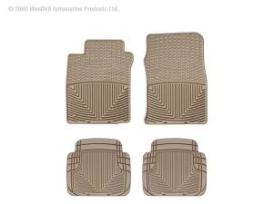 WeatherTech - Floor Mat Set FloorMat WeatherTech 00-06 Lincoln LS Front and Rear Rubber Mats - Tan | W39TN-W50TN - Image 4