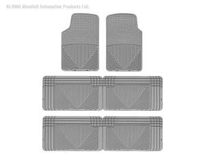 WeatherTech - Floor Mat Set FloorMat WeatherTech 80-93 Volkswagen Vanagon Front/Rear/and Rear Rubber Mats - Grey | W3GR-W25GR-W25GR - Image 2