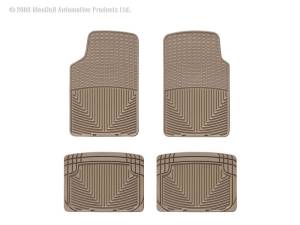 WeatherTech - Floor Mat Set FloorMat WeatherTech 64-79 Volkswagen Bug Front and Rear Rubber Mats - Tan | W3TN-W20TN - Image 3