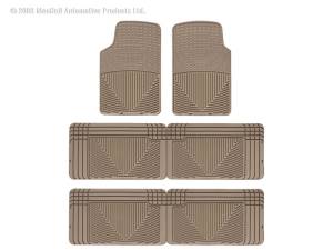 WeatherTech - Floor Mat Set FloorMat WeatherTech 80-93 Volkswagen Vanagon Front/Rear/and Rear Rubber Mats - Tan | W3TN-W25TN-W25TN - Image 3