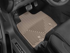 WeatherTech - WeatherTech 17+ Ford Explorer Front Rubber Mats - Tan | W403TN - Image 2