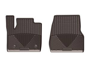 WeatherTech 2017+ Ford F-250/F-350/F-450/F-550 Front Rubber Mats - Cocoa | W407CO