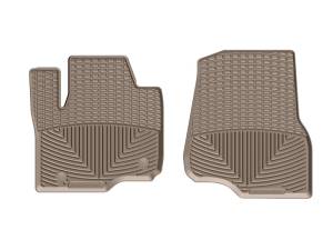 WeatherTech 2017+ Ford F-250/F-350/F-450/F550 (Crew Cab & SuperCab) Front Rubber Mats - Tan | W408TN