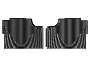WeatherTech 17+ Ford F-250 / F-350 / F-450 / F-550 Crew Cab Rear Rubber Mats - Black | W409