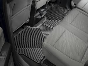 WeatherTech - WeatherTech 17+ Ford F-250 / F-350 / F-450 / F-550 Crew Cab Rear Rubber Mats - Black | W409 - Image 2