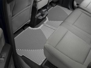 WeatherTech - WeatherTech 17+ Ford F-250 / F-350 / F-450 / F-550 Crew Cab Rear Rubber Mats - Grey | W409GR - Image 2