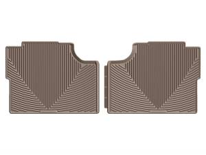 WeatherTech 17+ Ford F-250 / F-350 / F-450 / F-550 Crew Cab Rear Rubber Mats - Tan | W409TN