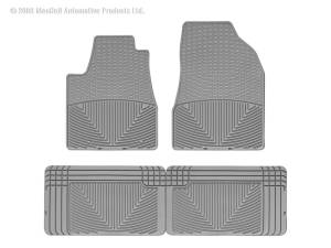 WeatherTech - Floor Mat Set FloorMat WeatherTech 05-07 Buick Terraza Front and Rear Rubber Mats - Grey | W40GR-W25GR - Image 2