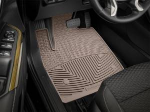 WeatherTech - WeatherTech 2017+ GMC Acadia/Acadia Denali Front Rubber Mats - Tan | W418TN - Image 2