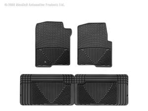 WeatherTech - Floor Mat Set FloorMat WeatherTech 04 Ford F-150 Front and Rear Rubber Mats - Black | W42-W25 - Image 4