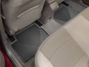 WeatherTech - WeatherTech 2017+ Chevrolet Cruze Rear Rubber Mats - Black | W423 - Image 2