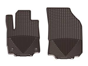 WeatherTech 2018+ Chevrolet Equinox Front Rubber Mats - Cocoa | W424CO
