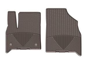 WeatherTech 2018+ Chevrolet Traverse Front Rubber Mats - Cocoa | W469CO