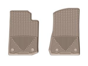 WeatherTech 2020+ Jeep Gladiator Front Rubber Mats - Tan | W475TN
