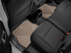 WeatherTech - WeatherTech 2018+ Jeep Wrangler Rear Rubber Mats - Tan | W476TN - Image 2