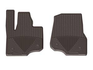 WeatherTech 2018+ Lincoln Navigator / Navigator L Front Rubber Mats - Cocoa | W477CO