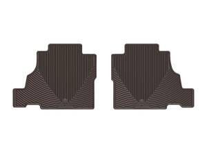 WeatherTech 2018+ Lincoln Navigator / Navigator L Rear Rubber Mats - Cocoa | W478CO