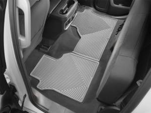 WeatherTech - WeatherTech 2019+ Chevrolet Silverado 1500 Rear Rubber Mats - Grey | W490GR - Image 2