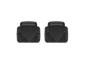 WeatherTech 99 BMW M3 Convertible Rear Rubber Mats - Black | W50