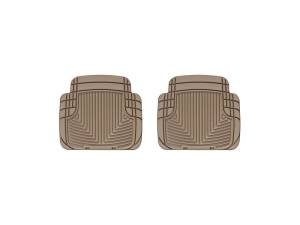 WeatherTech - WeatherTech 99 BMW M3 Convertible Rear Rubber Mats - Tan | W50TN - Image 2