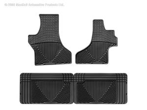 WeatherTech - Floor Mat Set FloorMat WeatherTech 85-05 Chevrolet Astro Van Front and Rear Rubber Mats - Black | W51-W25 - Image 5