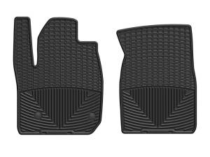WeatherTech 2019+ GM Truck 1500/2500HD/3500HD Reg Cab w/Carpeted Floors Front Rubber Mats - Black | W510