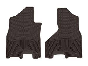 WeatherTech 2019+ Dodge Ram Truck 2500/3500 Front Rubber Mats - Cocoa | W516CO