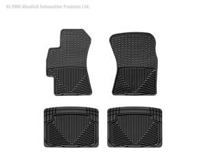 WeatherTech - Floor Mat Set FloorMat WeatherTech 92-98 Subaru SVX Front and Rear Rubber Mats - Black | W52-W20 - Image 3