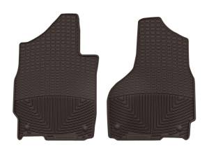 WeatherTech 19-21 Dodge Ram Truck 2500/3500 Front Rubber Mats - Cocoa | W528CO